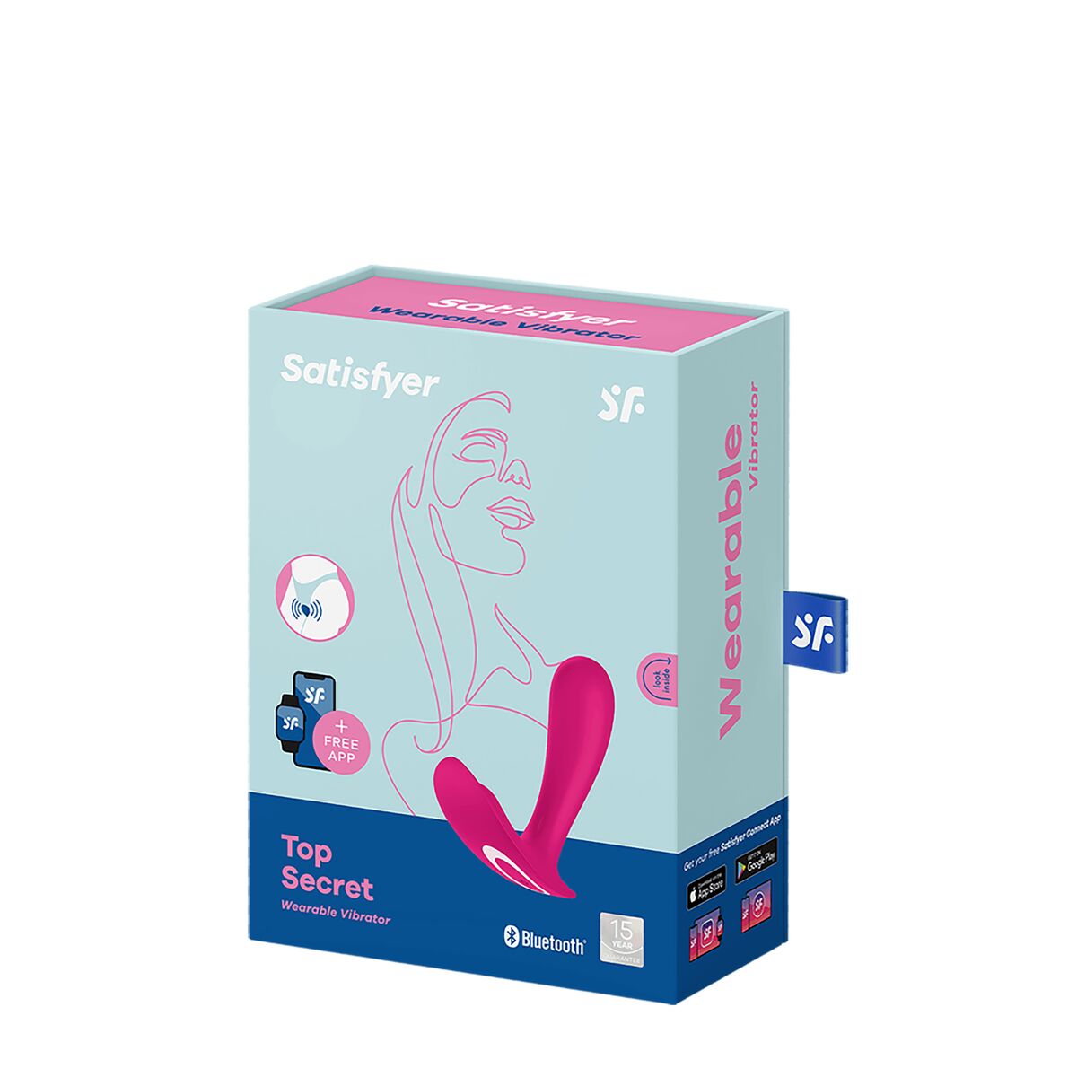 Vibraattori Satisfyer Top Secret Pinkki